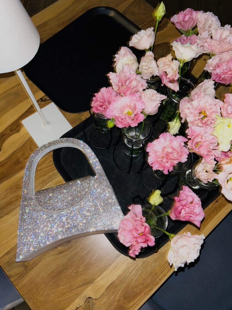 Borsa Square Glitter 