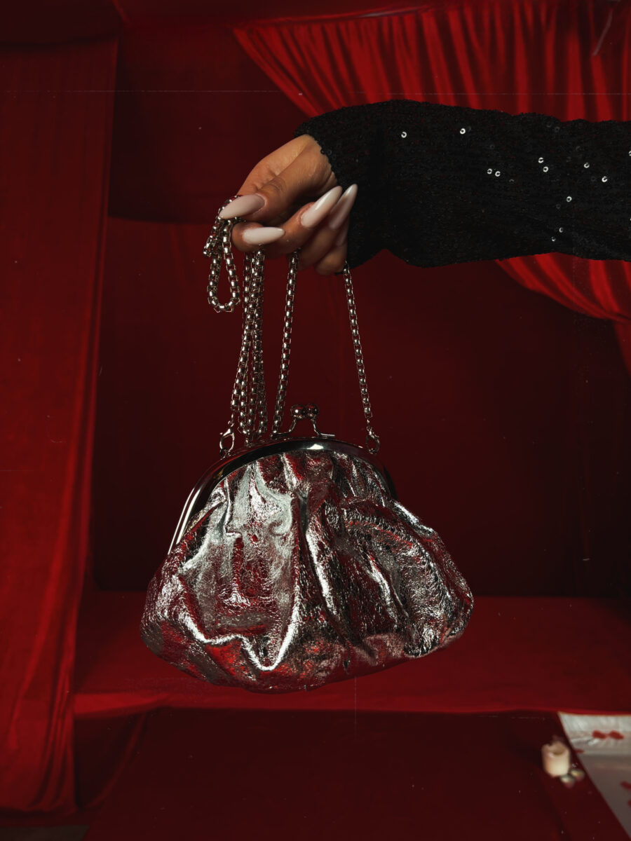 Borsa Wallet - Argento