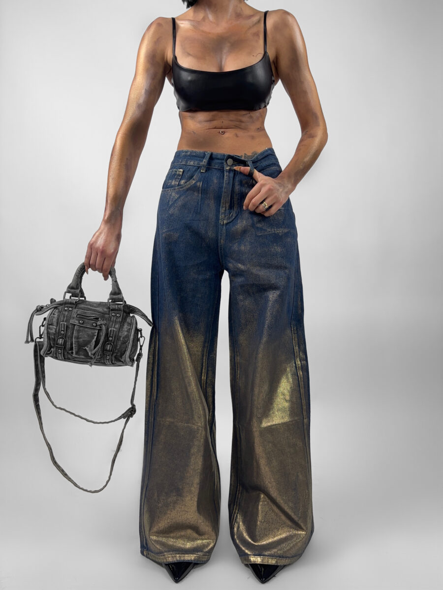 Jeans Gold Mapping - immagine 4