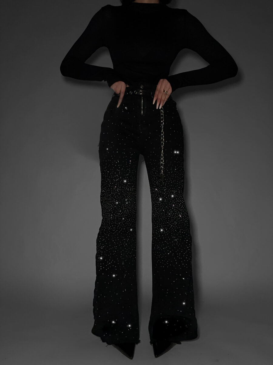 Jeans Black Brillant