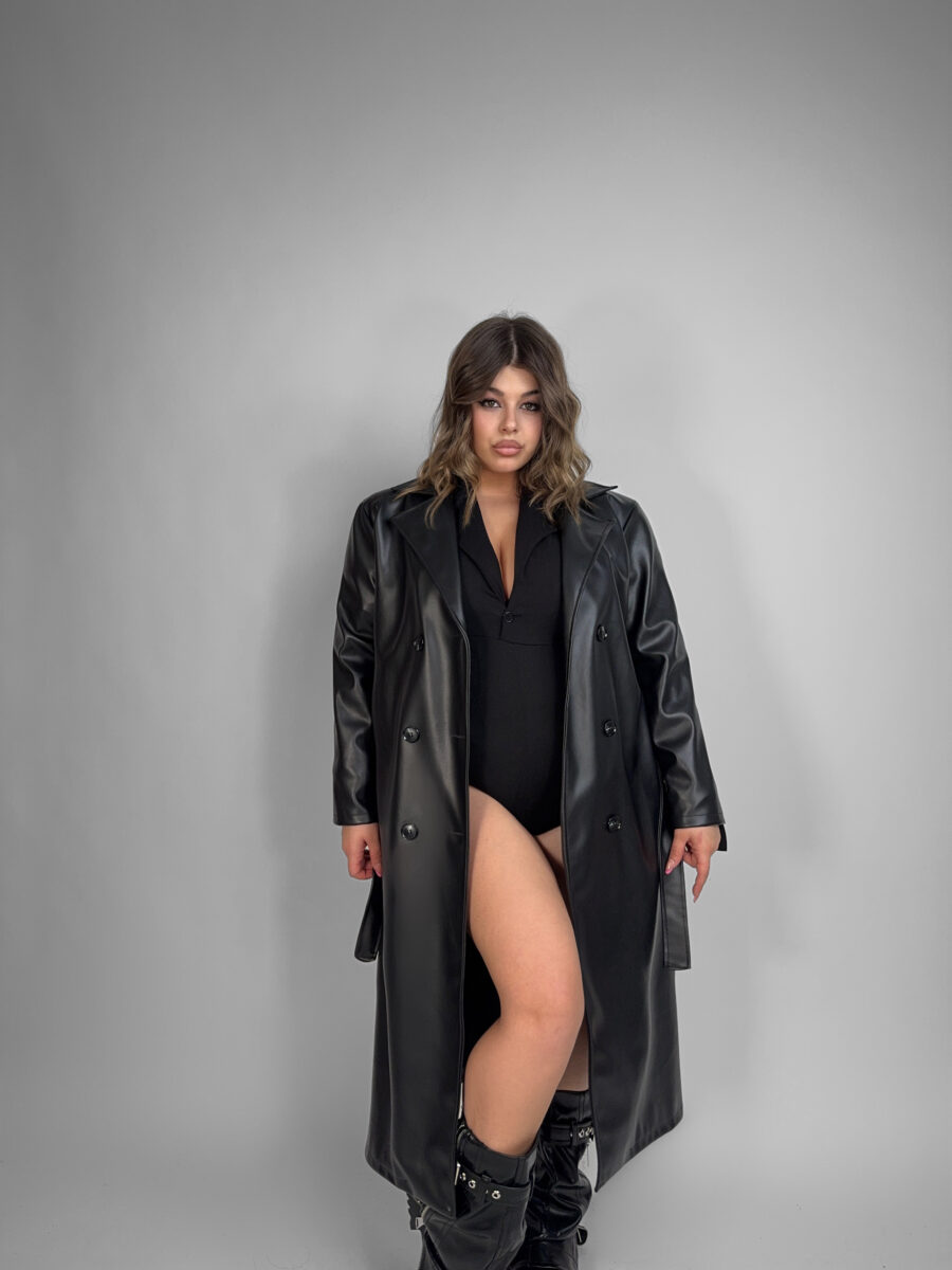 CURVY FIT - Trench Leather Mania - immagine 2