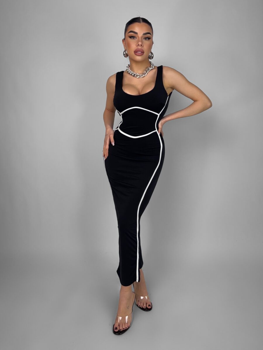 Abito Sewing - Black - immagine 6