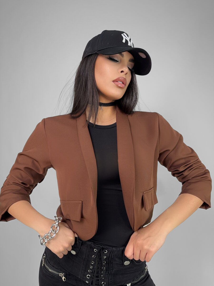 Giacca Crop Curled - immagine 7