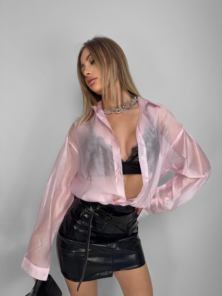 Camicia Transparent Veiled - immagine 3