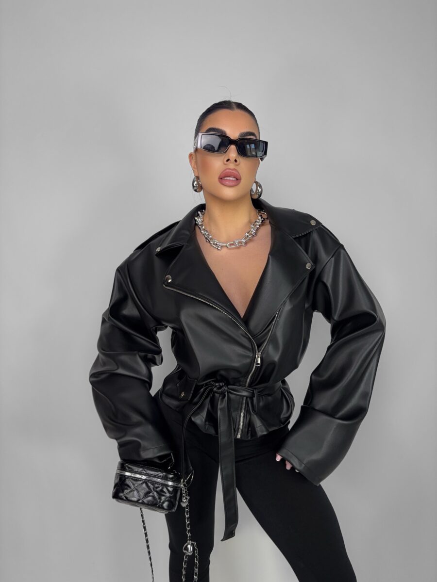 Chiodo Leather Over - Black