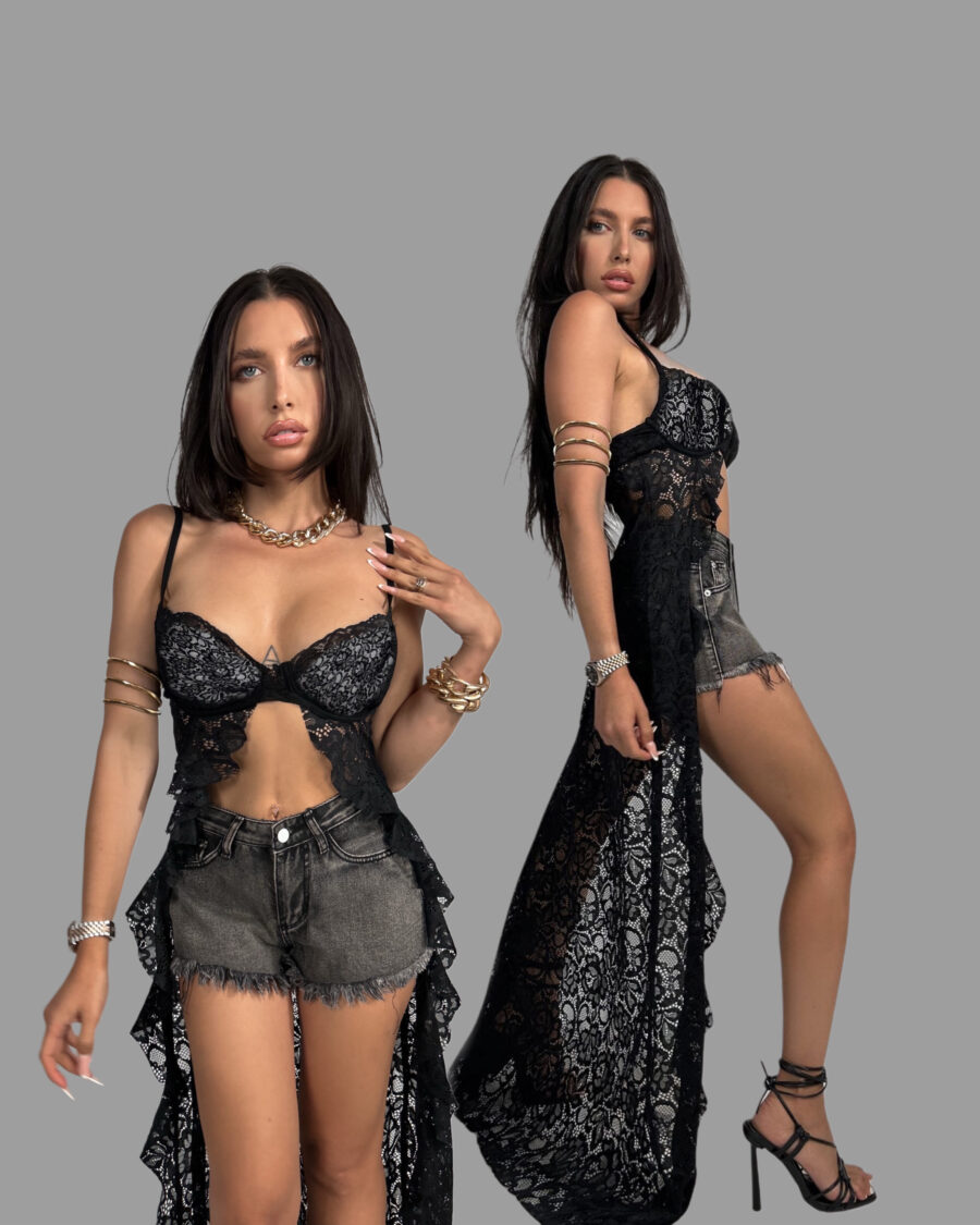 Abito Leak Lace