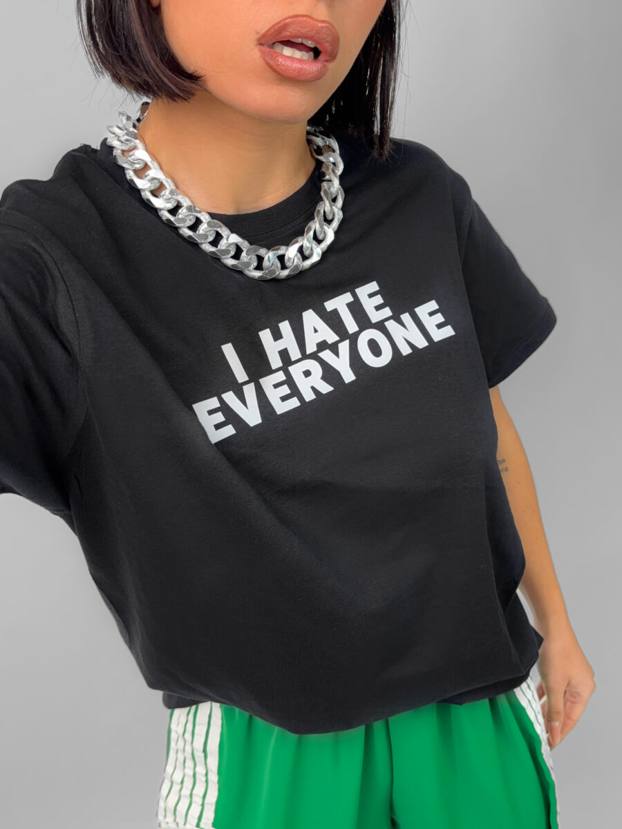 T-Shirt Hate Everyone - immagine 2