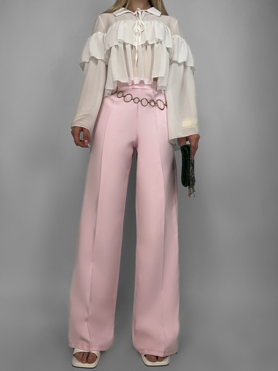 Pantalone Outline - Pink