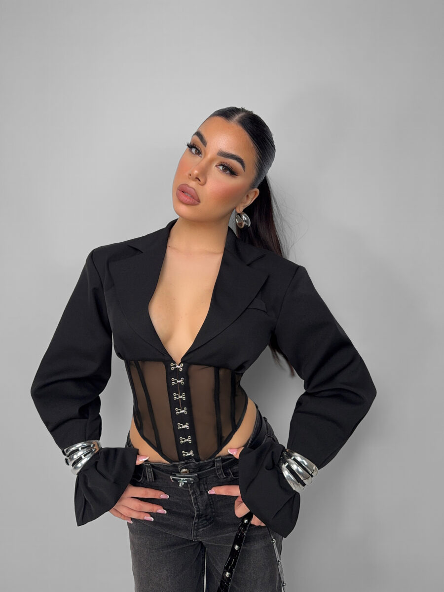 Giacca Bustier Sheer - immagine 2