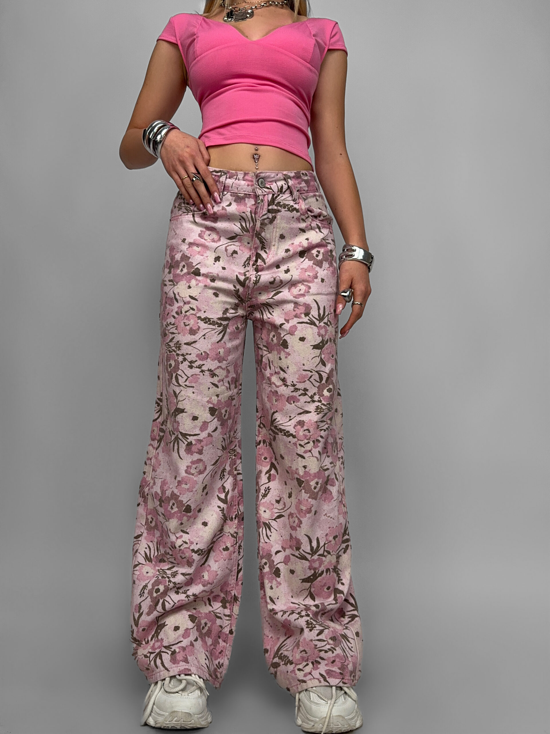 JACK FLOWER BED PANT - PINK