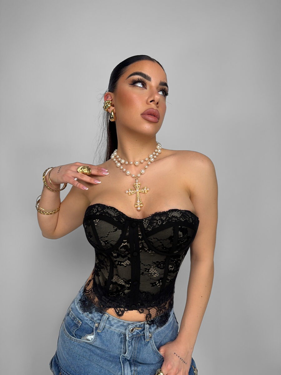 Corset Botton Down - immagine 4