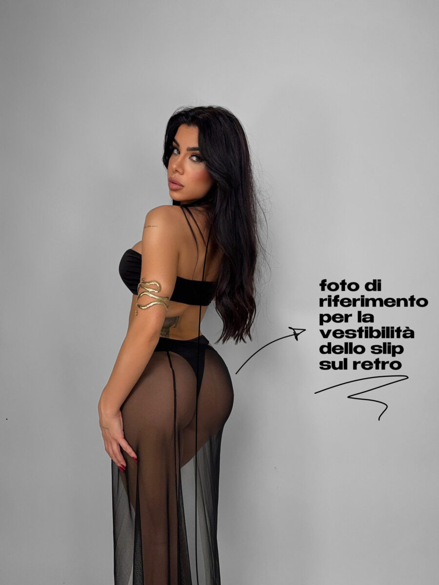 Set bikini + gonna Evelyn – Verde - immagine 4