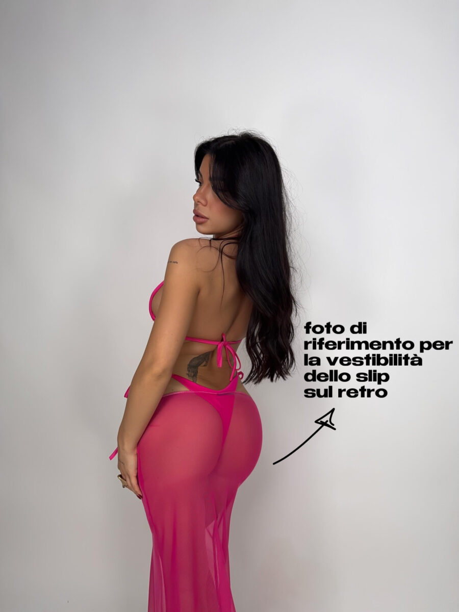 Set bikini + gonna Melanie - Celeste - immagine 3
